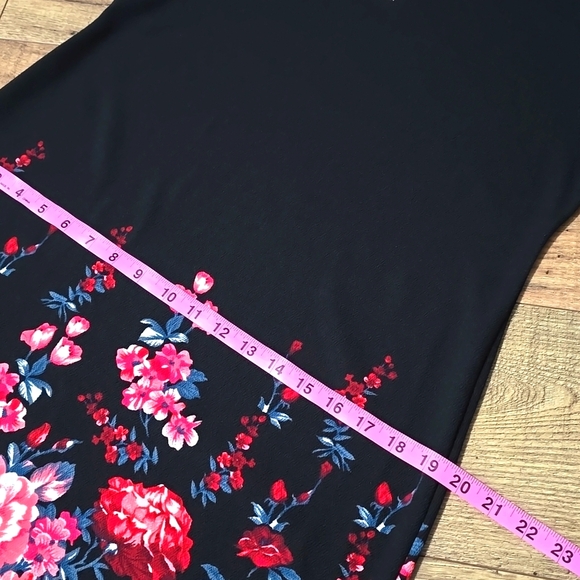 Emery Rose Bodycon Floral dress SIZE  XL - Picture 6 of 10